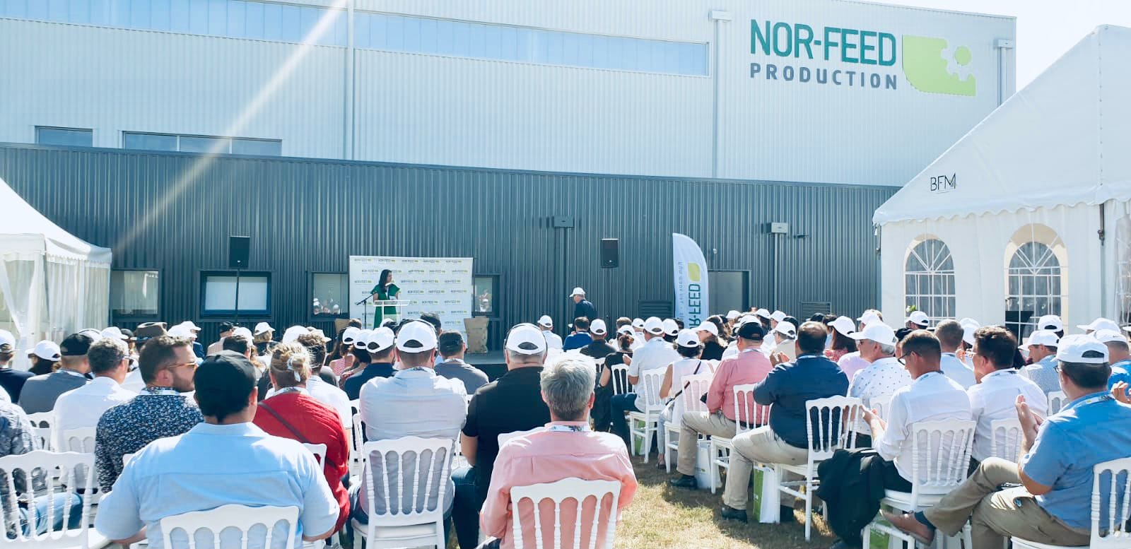 Inauguration de la nouvelle usine Nor-Feed