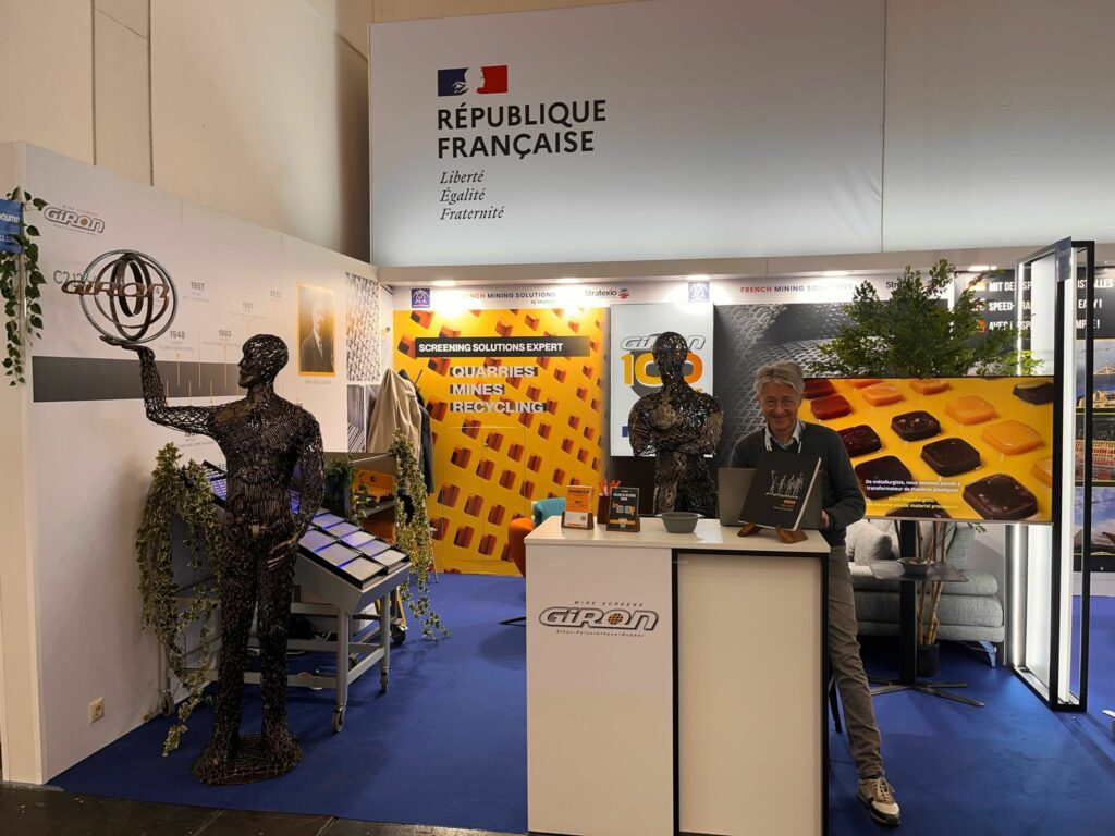 Les membres du Consortium French Mining Solutions en action au salon bauma à Munich !