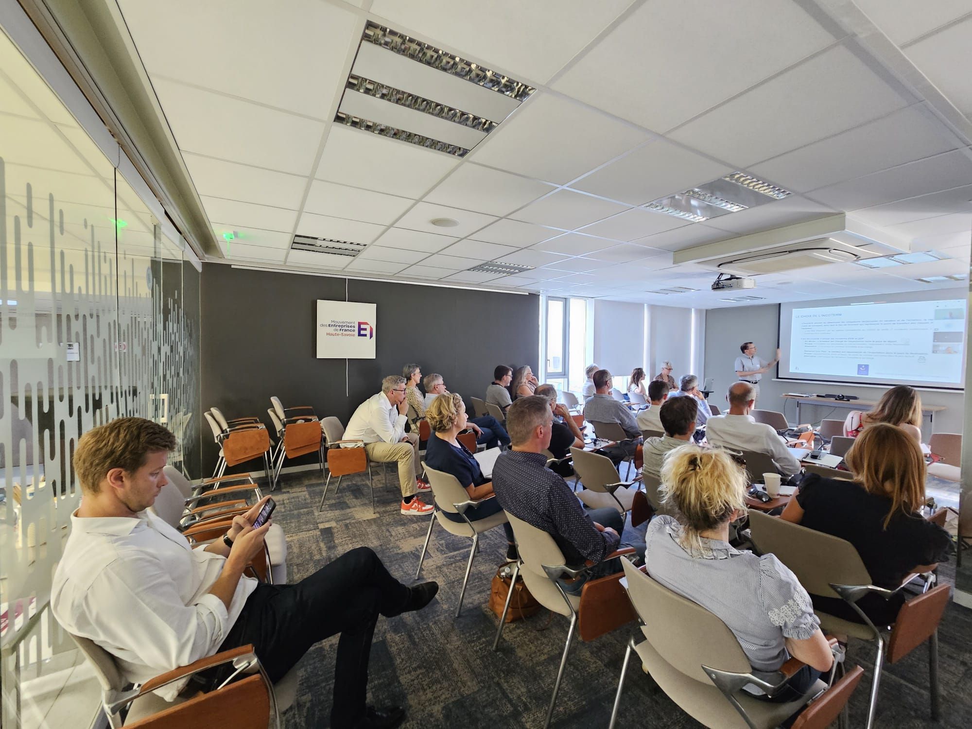 CONFÉRENCE MEDEF HAUTE SAVOIE – tarifs douaniers américains