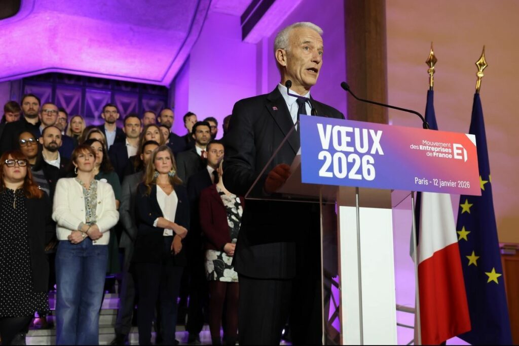 Vœux Medef 2026