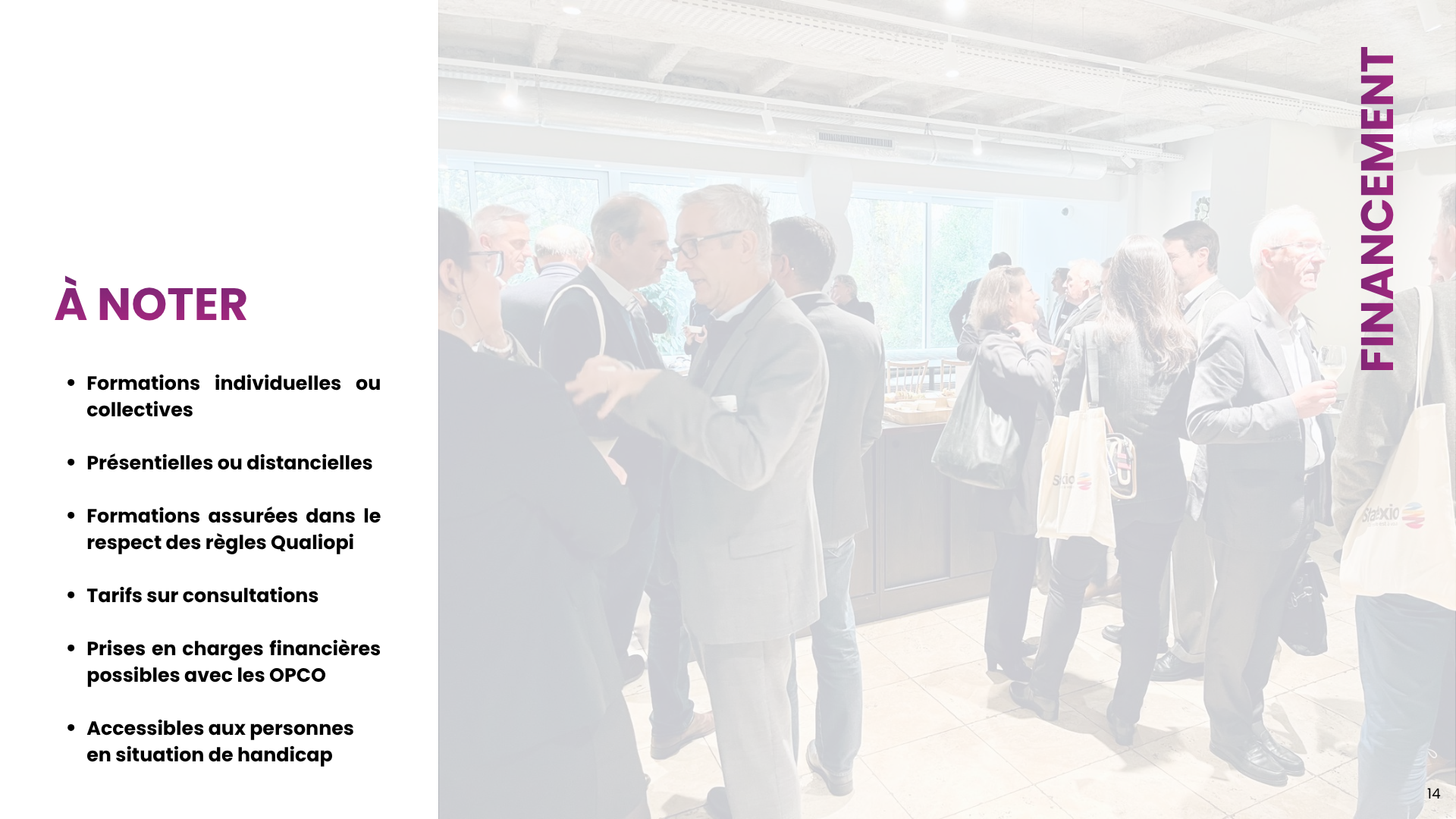 Catalogue de formations commerce international de Stratexio