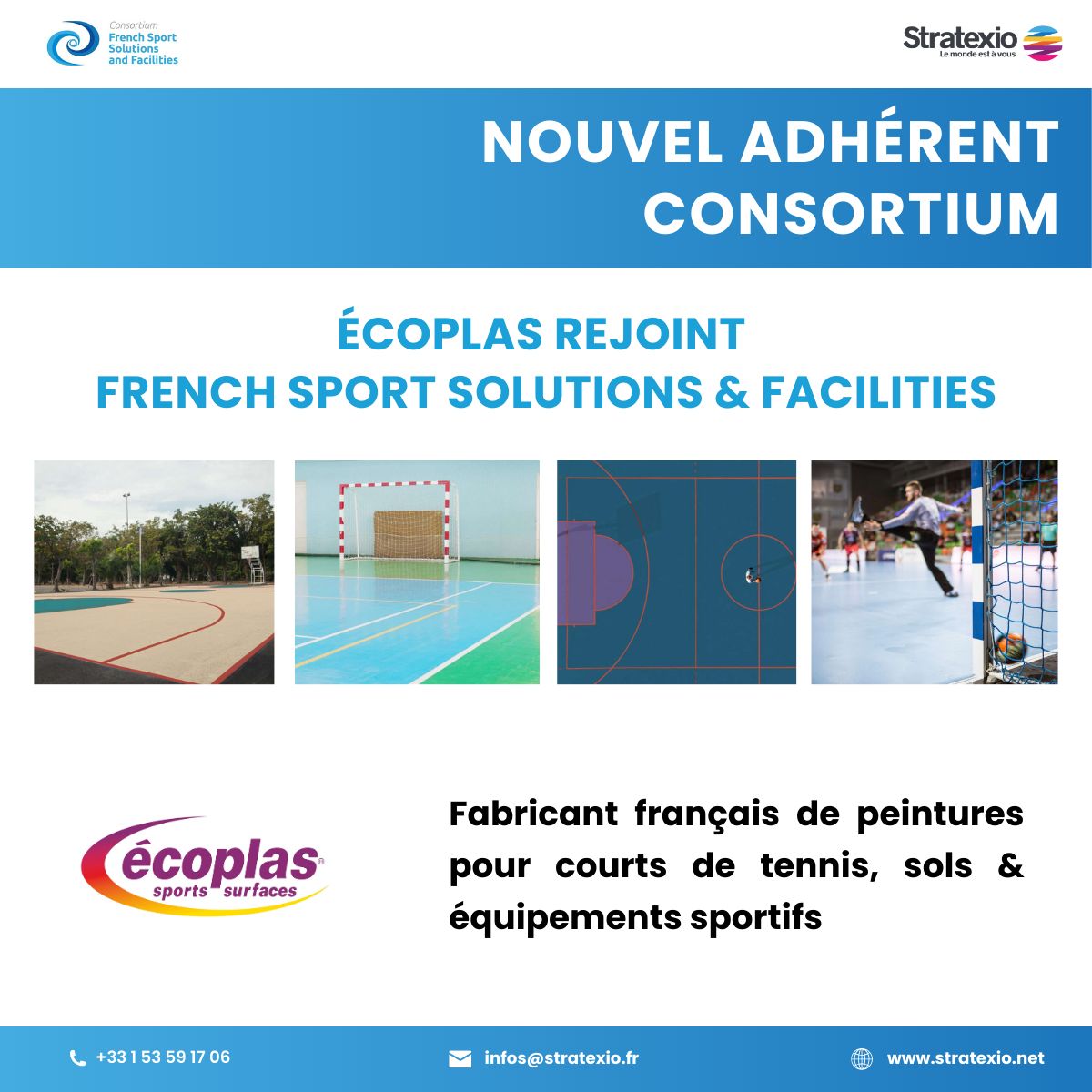 Théolaur écoulas rejoint le consortium French Sport Solutions & Facilities
