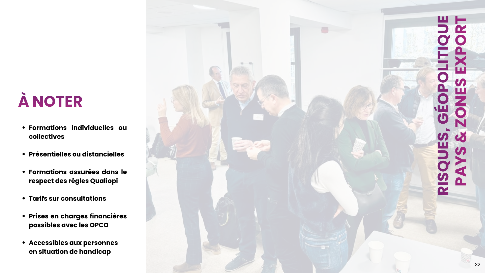 Catalogue de formations commerce international de Stratexio