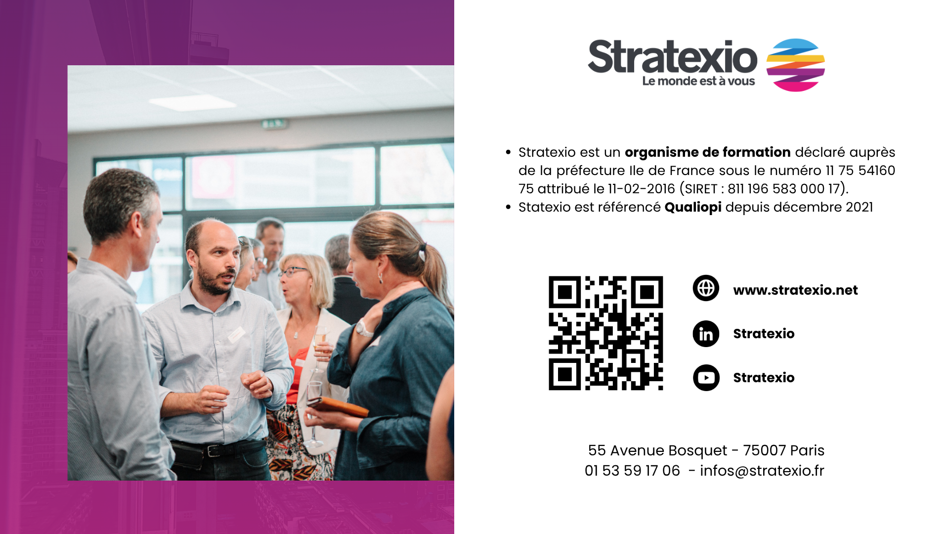 Catalogue de formations commerce international de Stratexio