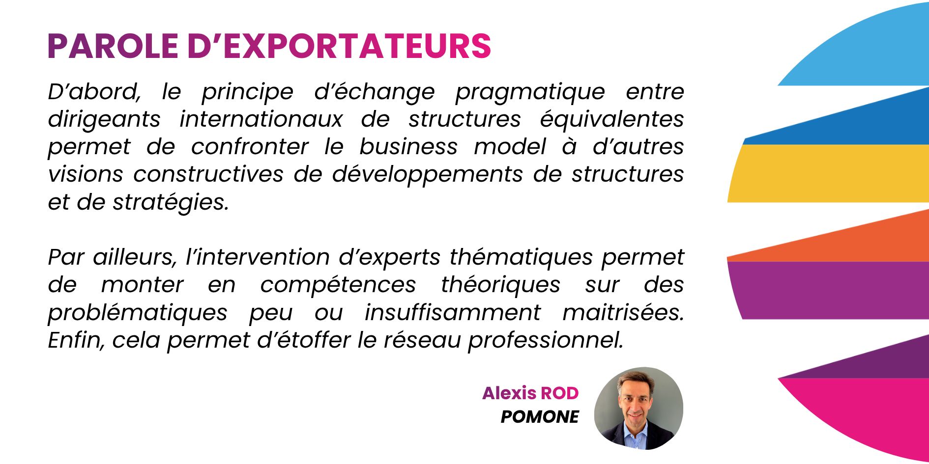 Témoignage inspirant d'Alexis Rod, Directeur Général de Pomone
