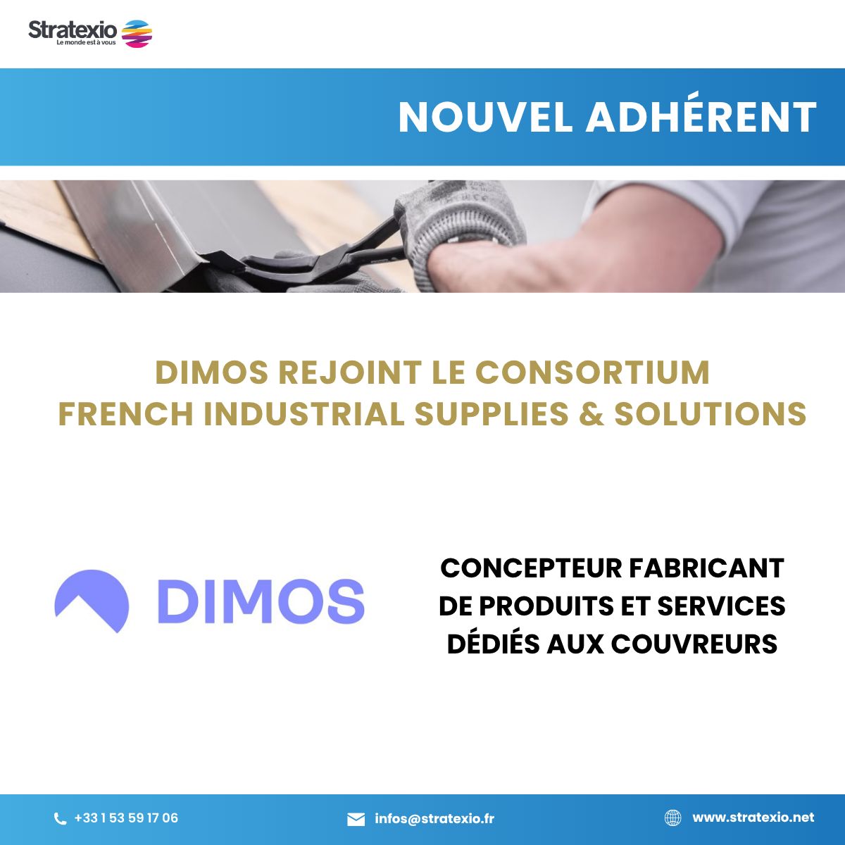 DIMOS rejoint le consortium French Industrial Supplies and Solutions